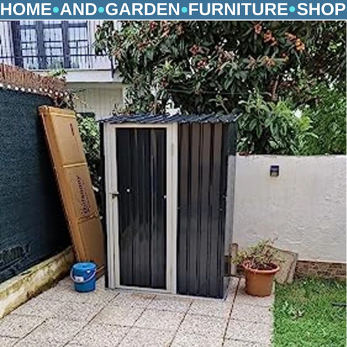 Outdoor steel storage shed - storage,