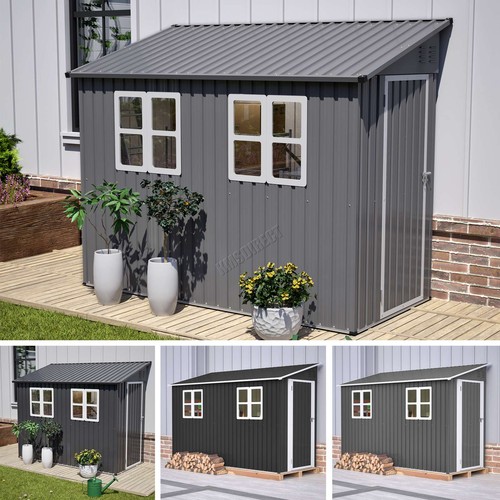 Birchtree lean garden - to, shed