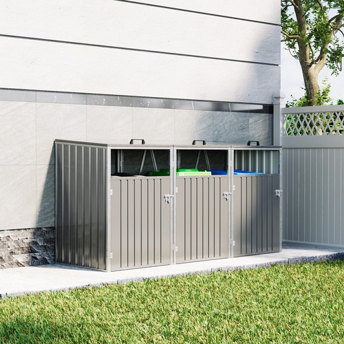 Triple wheelie bin - triple,