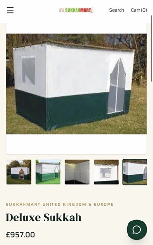 Deluxe 3x3 sukkah - 3x3,