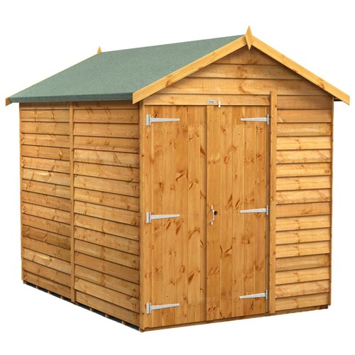 8x6 power overlap apex garden - 8x6,