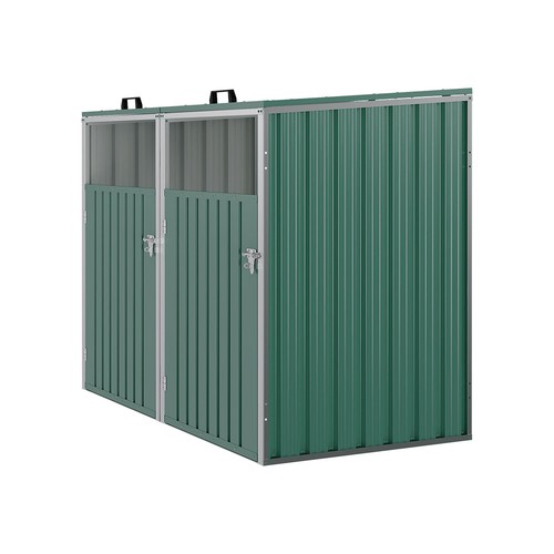 Double wheelie bin storage - wheelie,