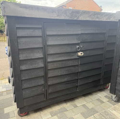 Wooden storage garden - wooden,