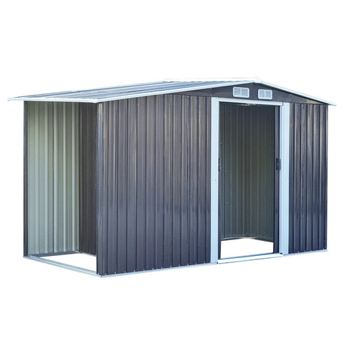 Garden metal storage shed - garden,