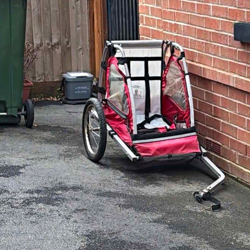 Bike stroller trailer