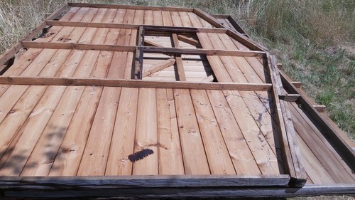 Wooden shed foc epdm - shed, 15'
