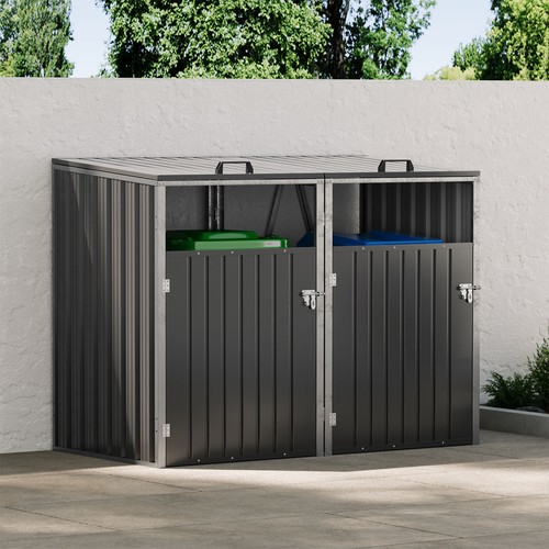 Double wheelie bin storage - bin,