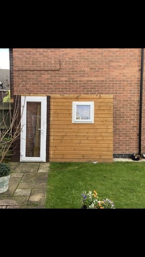10x6 wooden shed - 10x6,