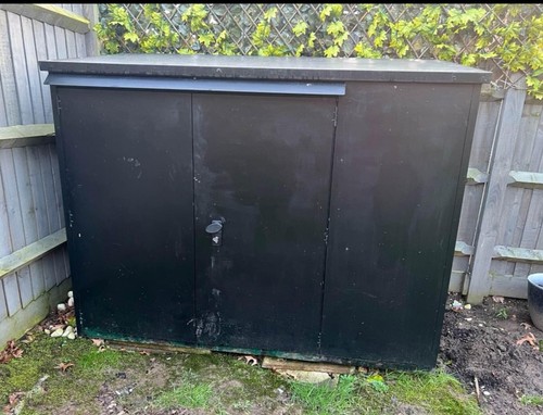 Garden shed 3ft metal - x,