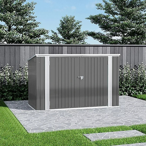 Grey heavy duty zinc steel - grey,